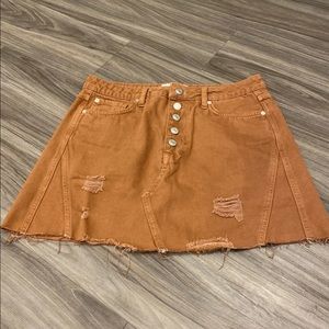 FP Denim Skirt 30